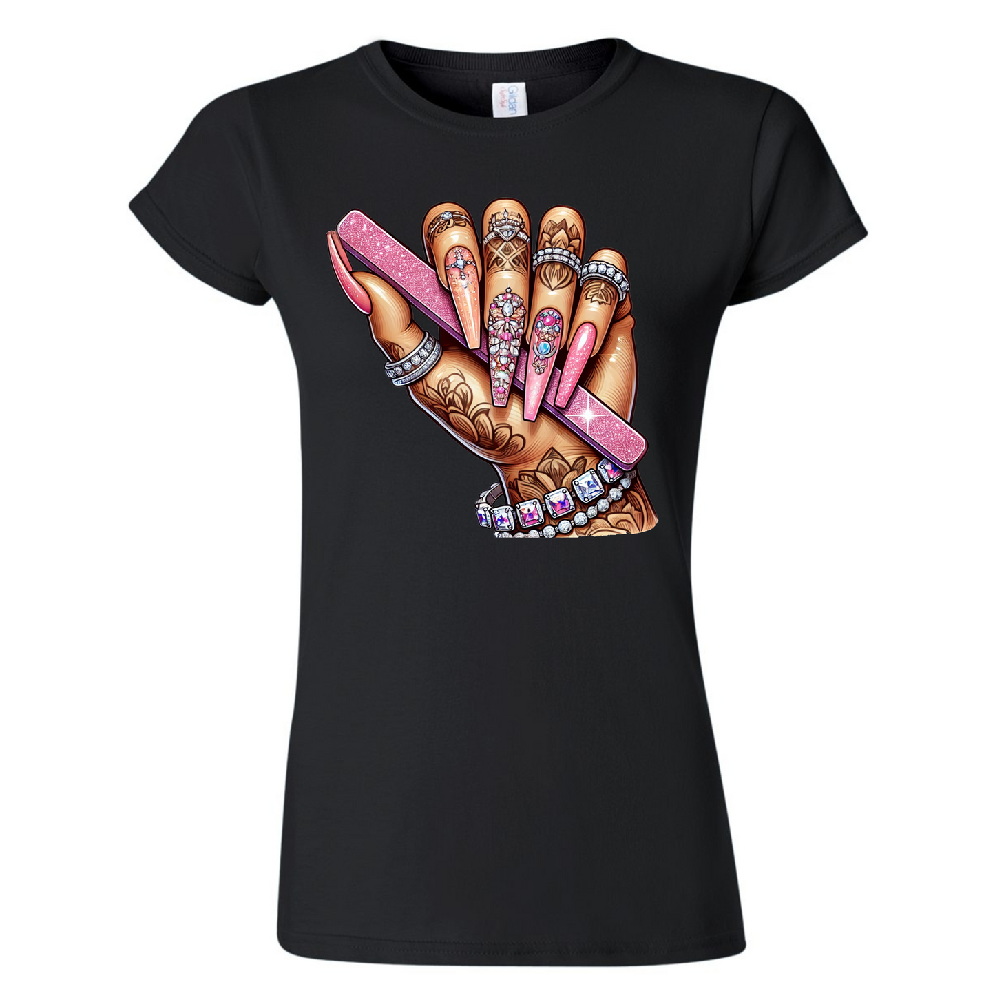 T-Shirt Pour Femmes - Nails Tech Buff