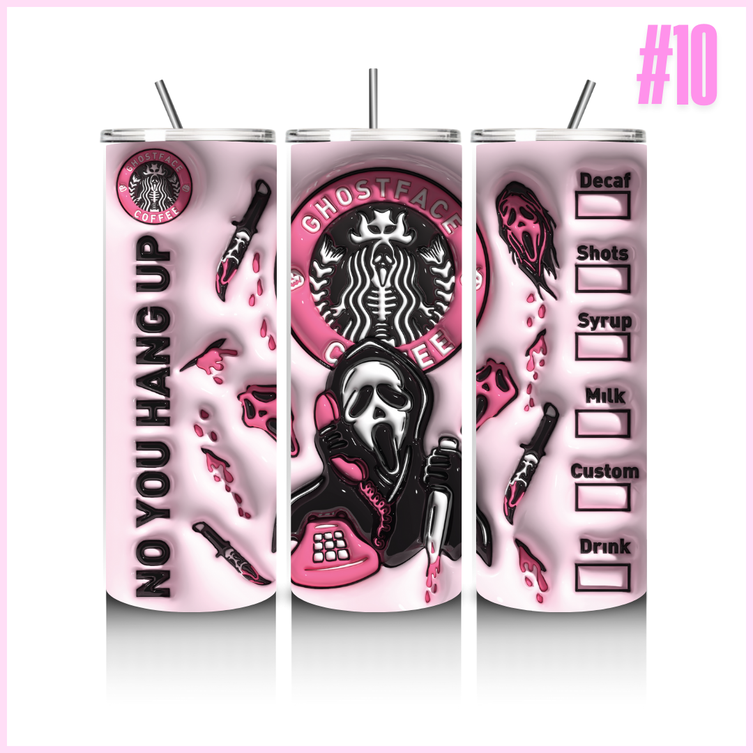 16 Designs dâHalloween - Gobelet 20 oz