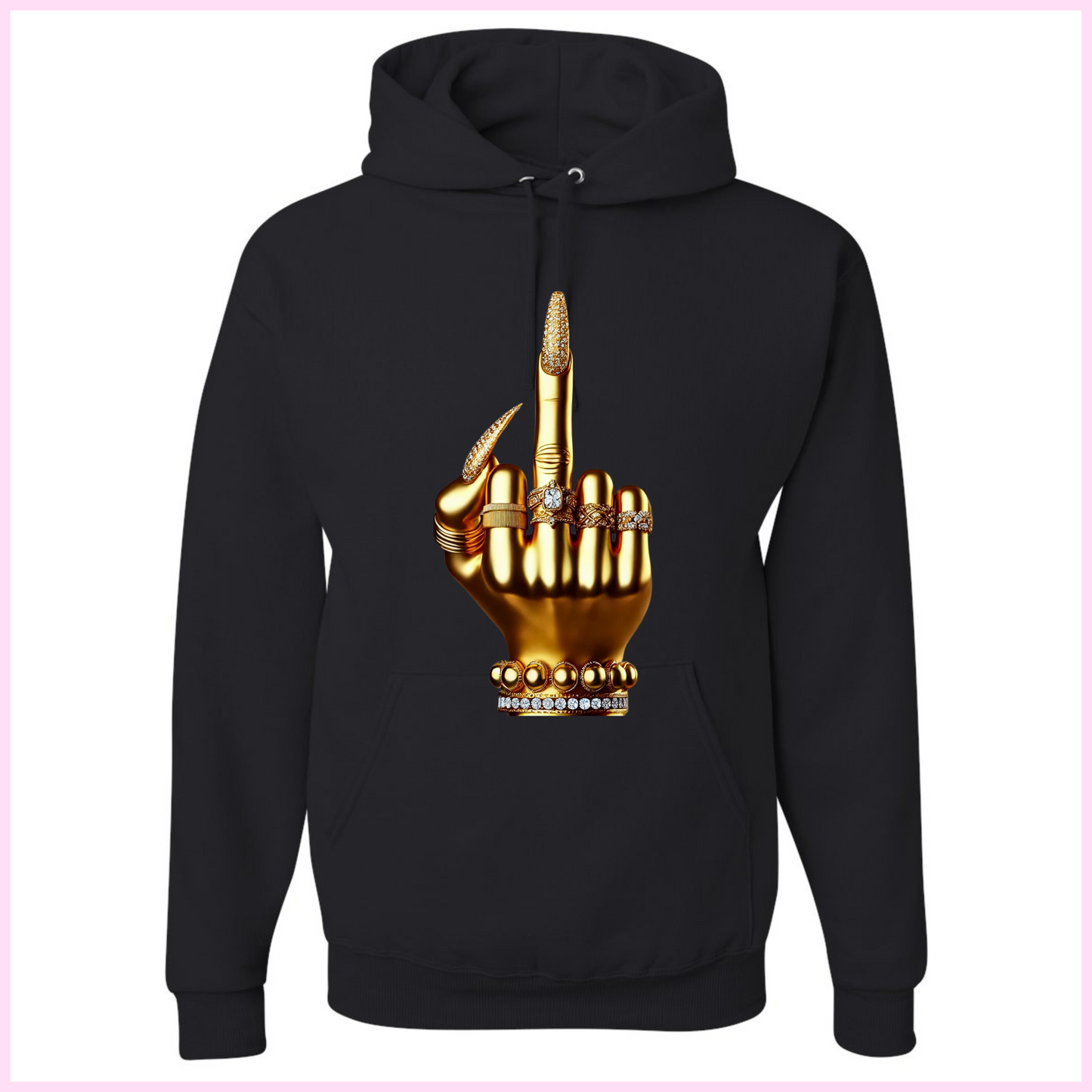 Coton Ouaté Unisexe - Gold F#ck You