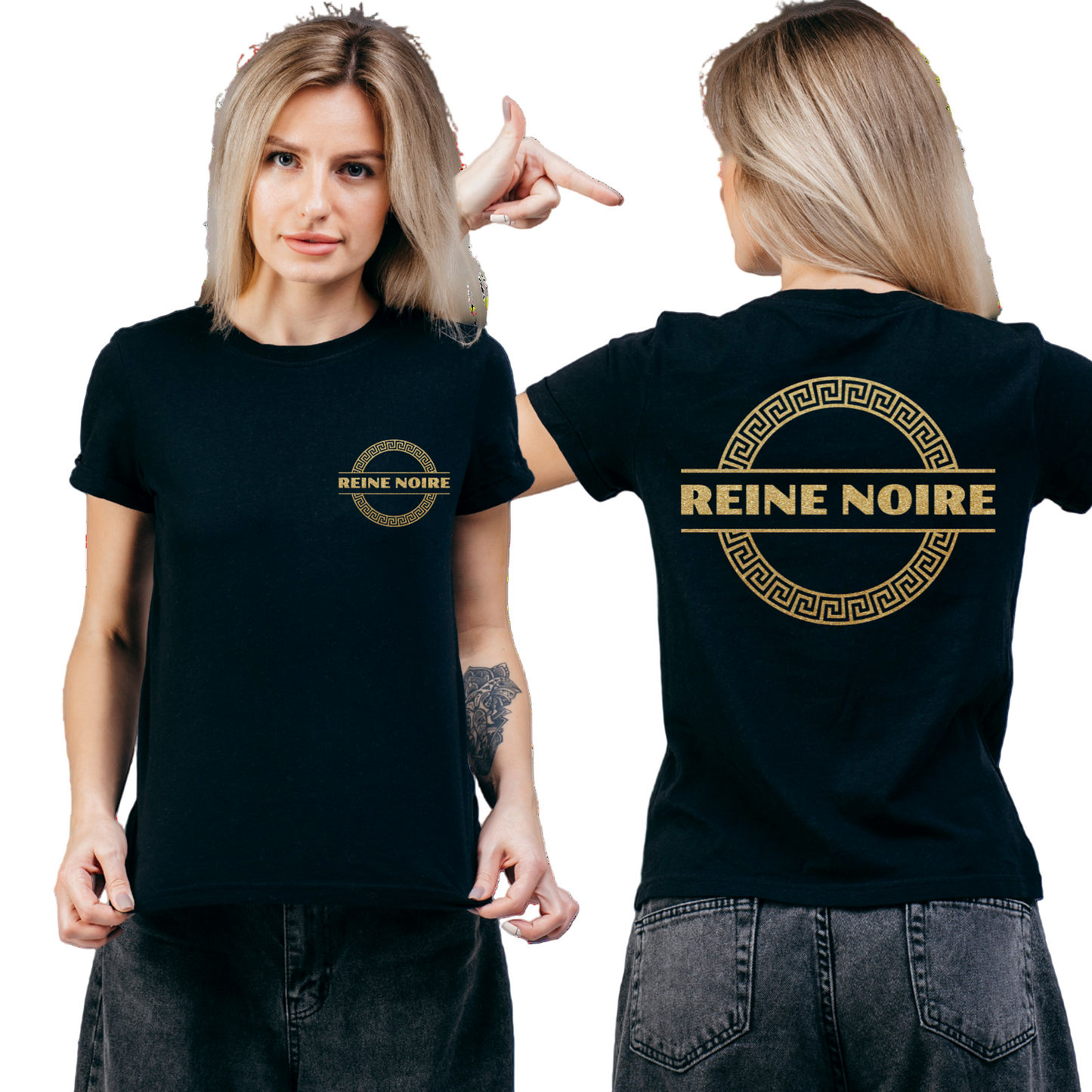 T-Shirt Pour Femmes - Reine Noire