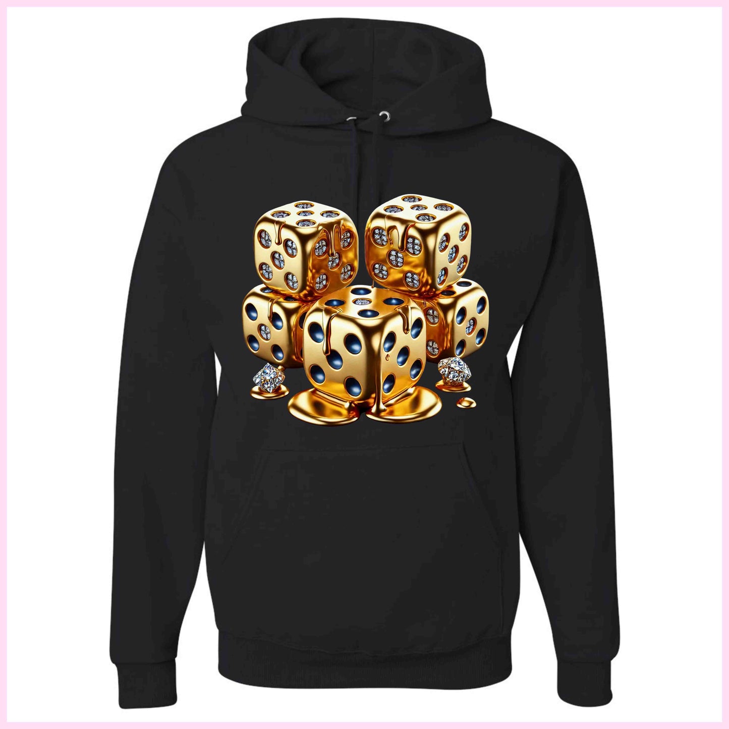 Coton Ouaté Unisexe - Gold Dice