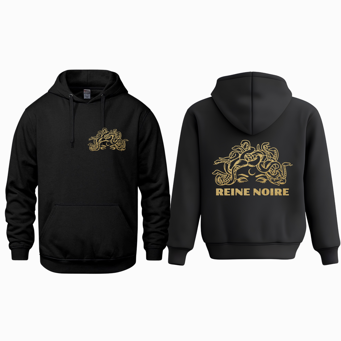 Coton Ouaté Unisexe - Reine Noire