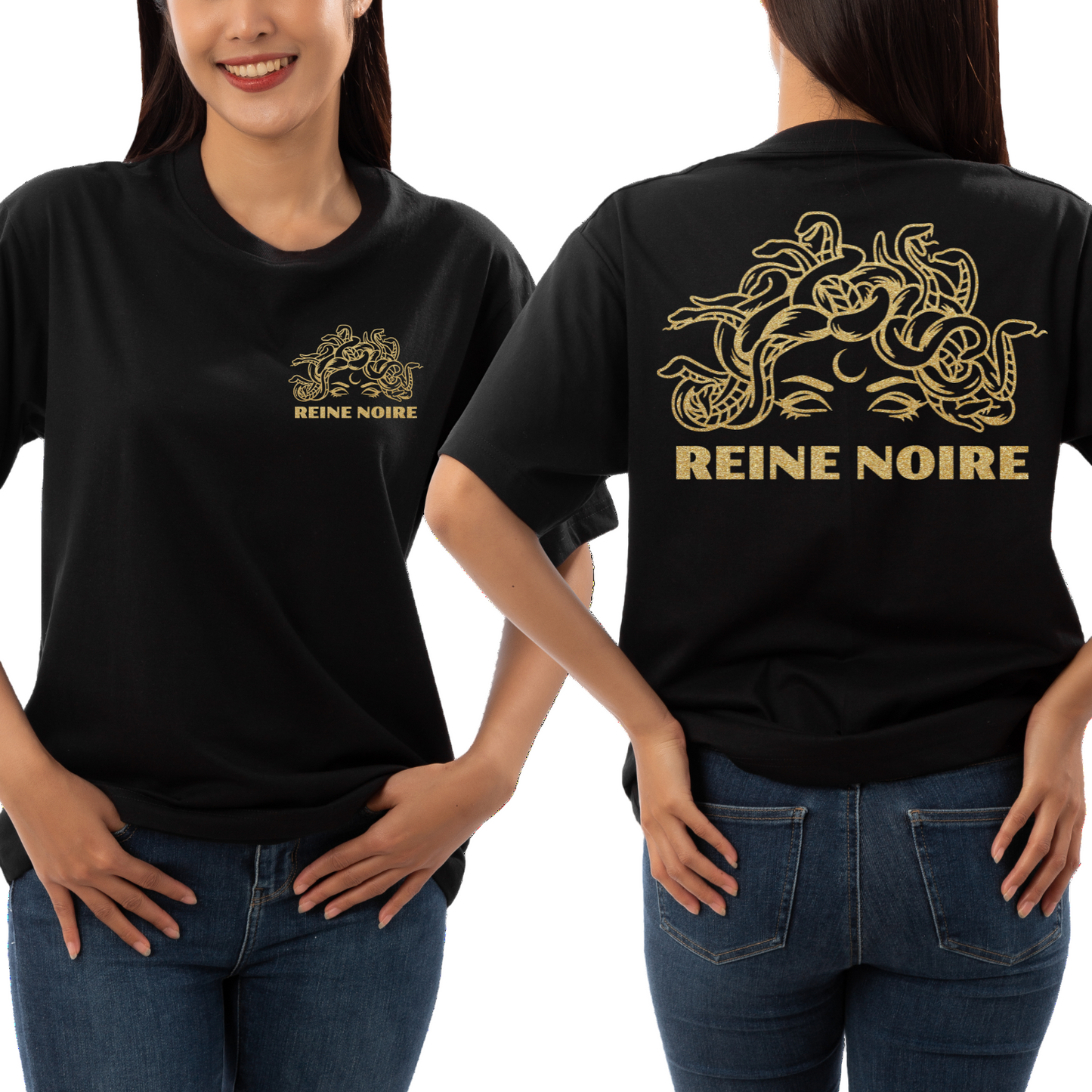 T-Shirt Pour Femmes - Reine Noire