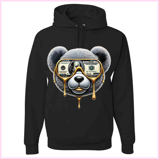 Coton Ouaté Unisexe - Bear Money Glasses